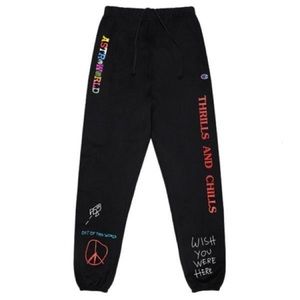 NWT Astroworld Merch Champion Sweatpants Black S